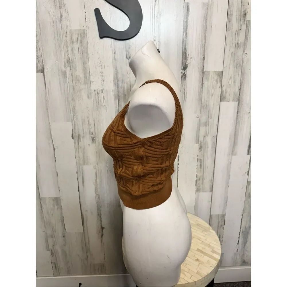 Brown tank top - Picture 4 of 8